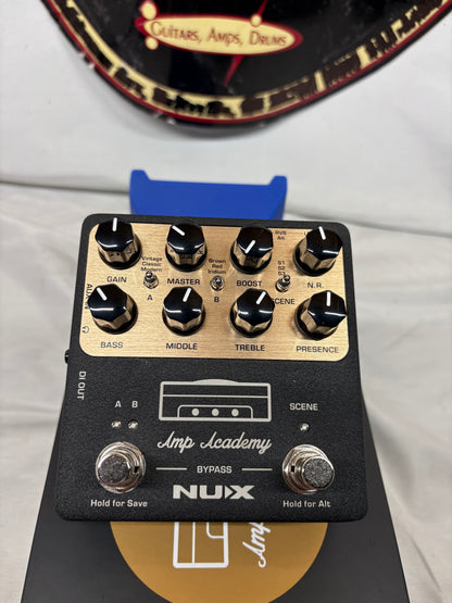 NuX NGS-6 ngs6 Amp Academy Amp Modeler with IR & Effects Pedal with Box