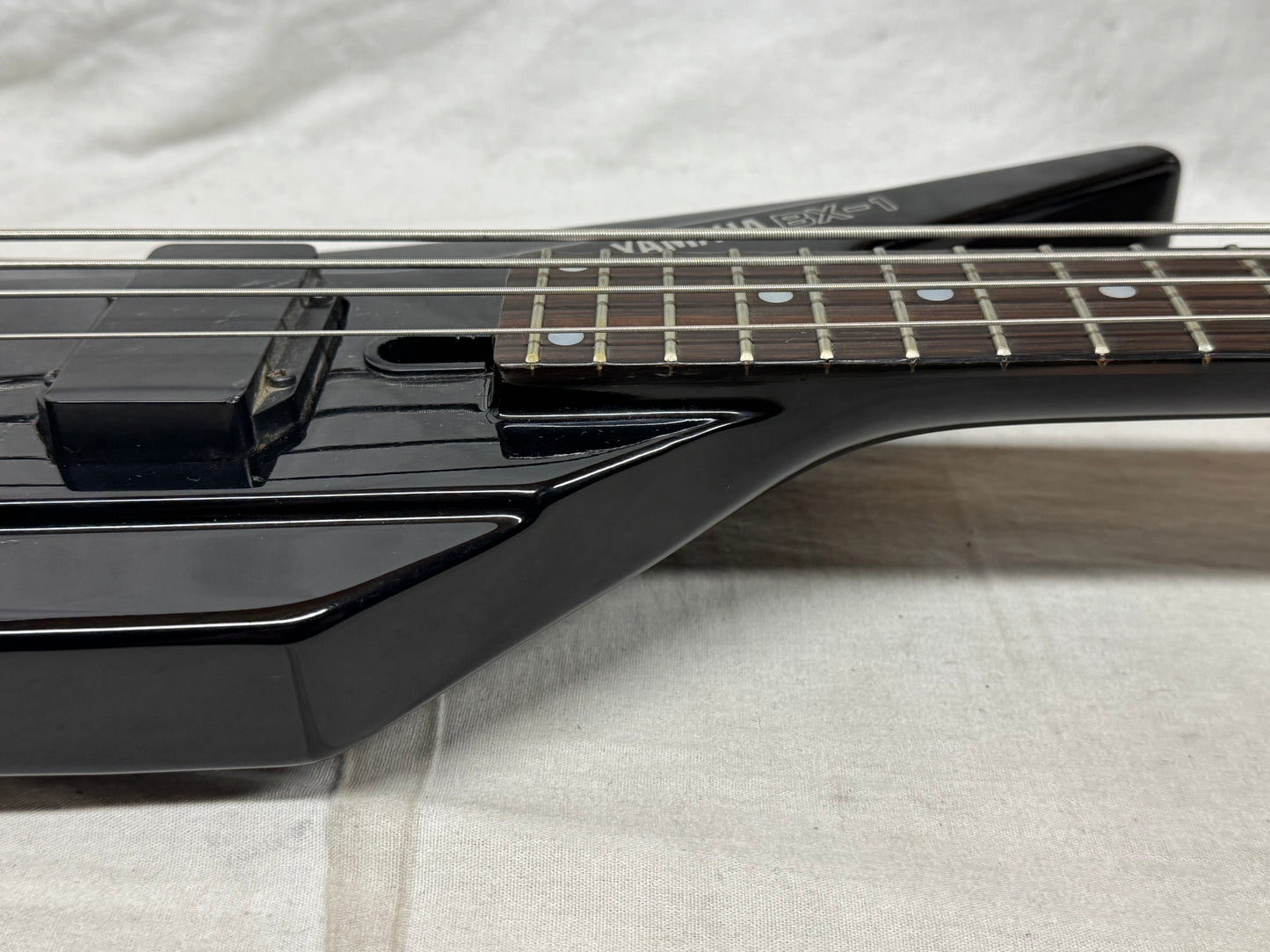 Yamaha BX-1 bx1 Headless 4-string Bass with Case - MIJ Made In Japan - Black