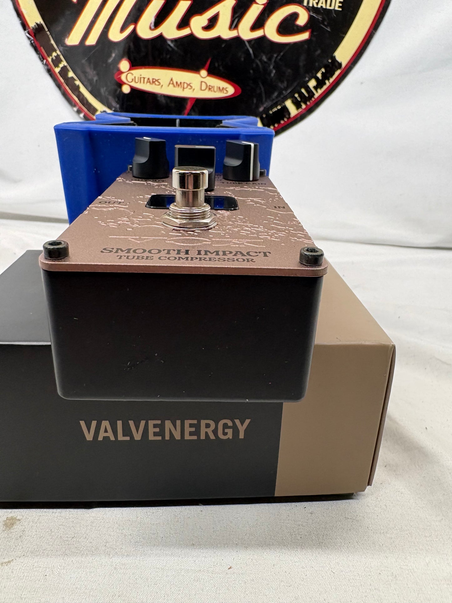 Vox VE-SI Smooth Impact Tube Compressor Pedal with Box