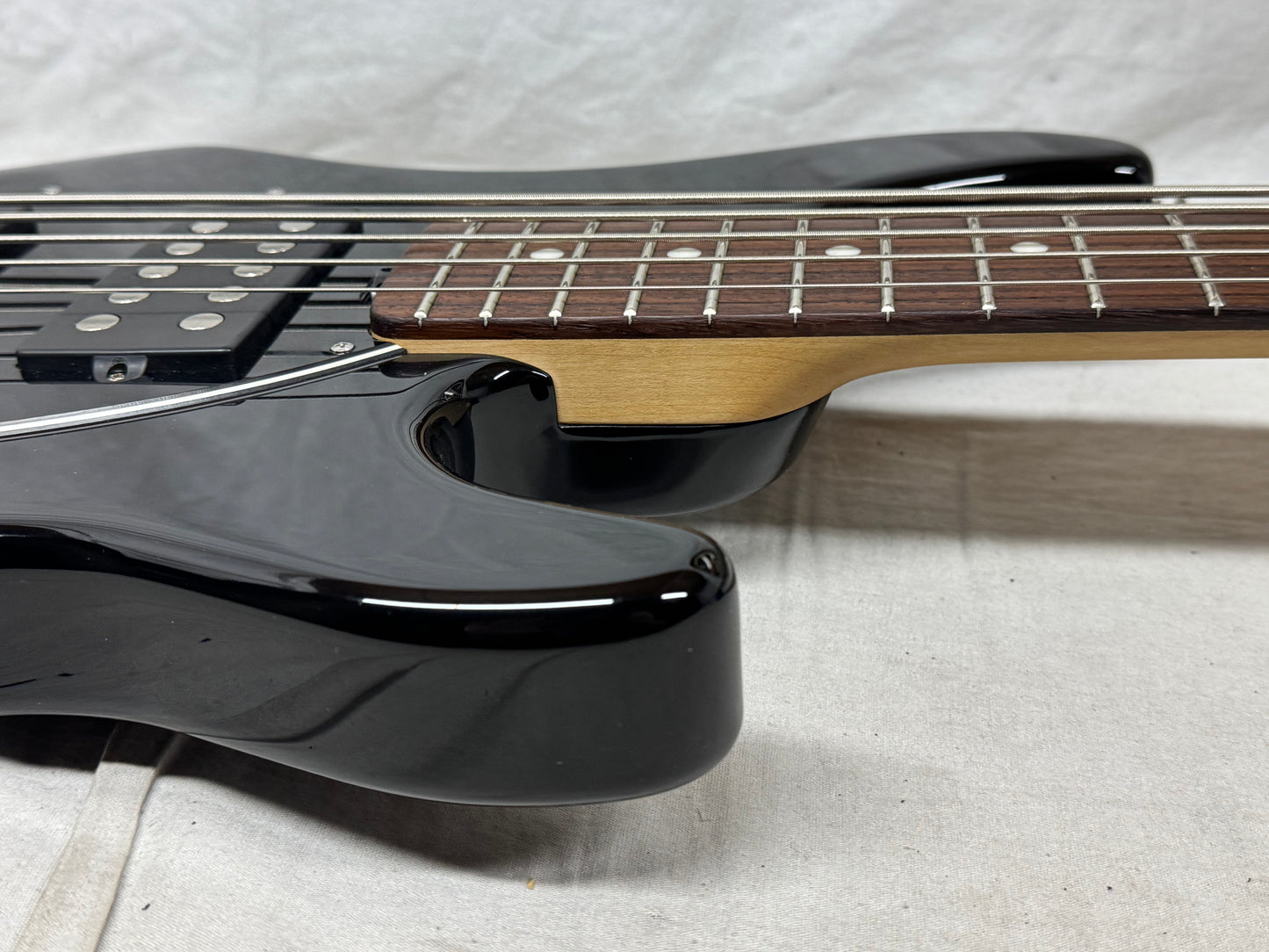 Ernie Ball Music Man USA Sterling 5 HH 5-string Bass 2014 - Black