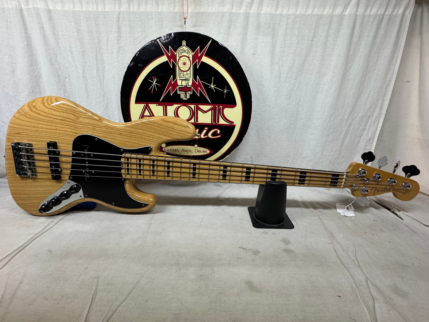 Fender American Elite Jazz Bass V 5-string J-Bass 2017 - Natural