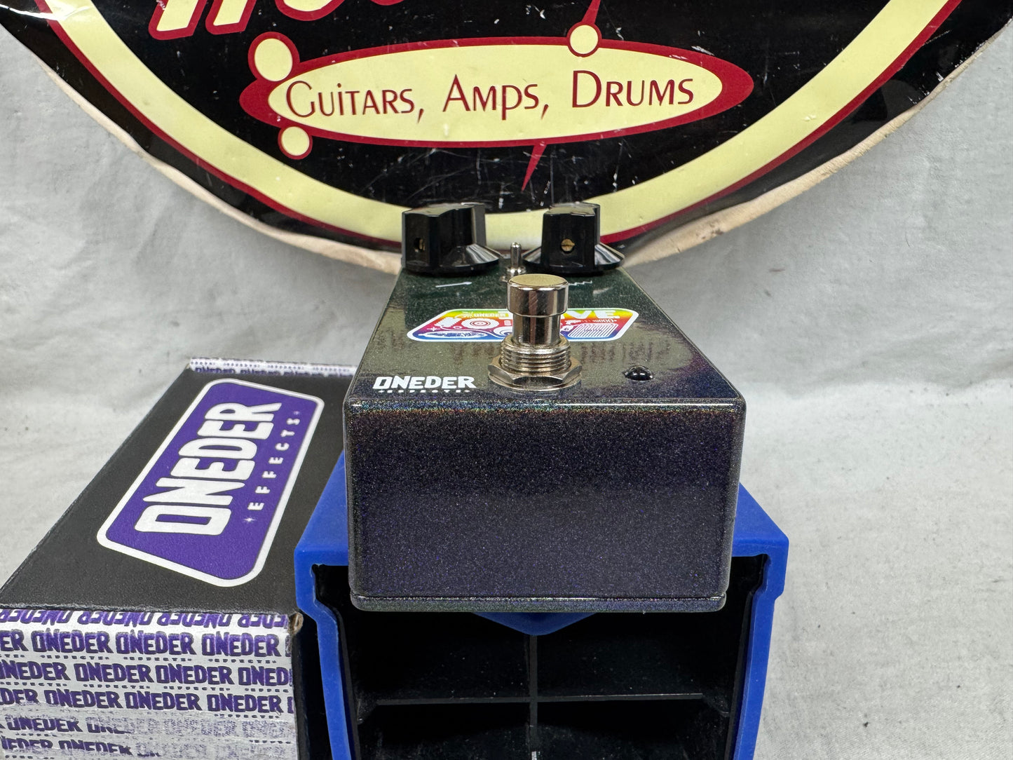 Oneder Effects Drive Overdrive Pedal with Box
