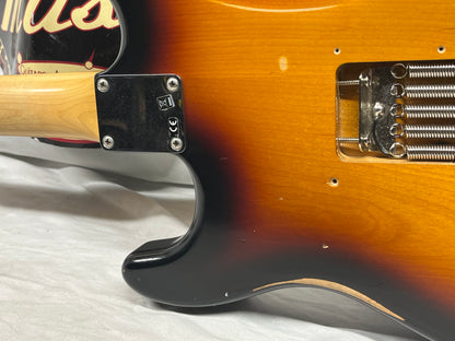 Fender Road Worn '60s Stratocaster Strat Electric Guitar - 3-Color Sunburst