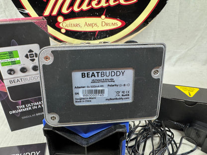 Singular Sound BeatBuddy beat buddy Drum Machine Pedal with Power Supply + Box