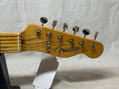 Fender USA Custom Shop Limited Edition Full Throttle Esquire Relic Telecaster Guitar with Case 2003 - Gold / Maple neck