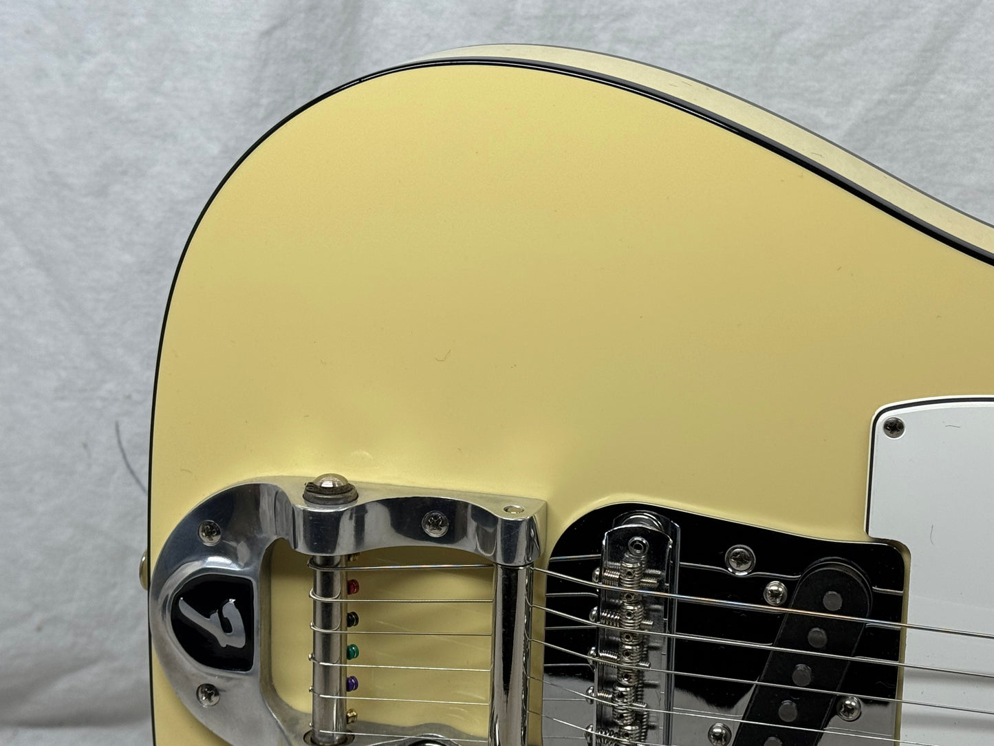 Fender USA Custom Shop 1969 '69 Telecaster Custom NOS Guitar with COA + Case 2014 - Vintage White - Double Black Binding / Maple neck