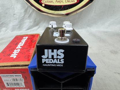 JHS Pedals Haunting Mids EQ equalizer Mid-Boost Pedal with Box