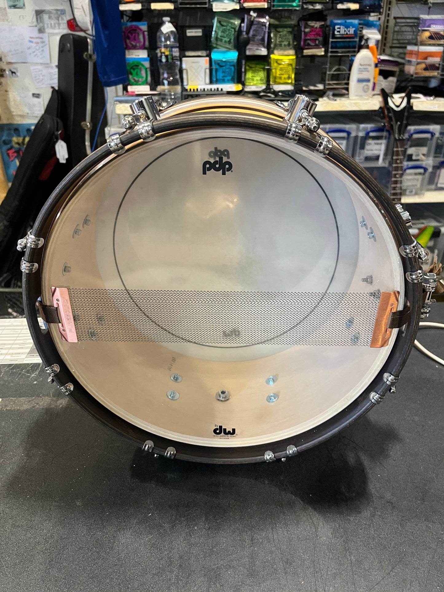 PDP 14"x8" Concept Series Snare Drum with Natural Hoops