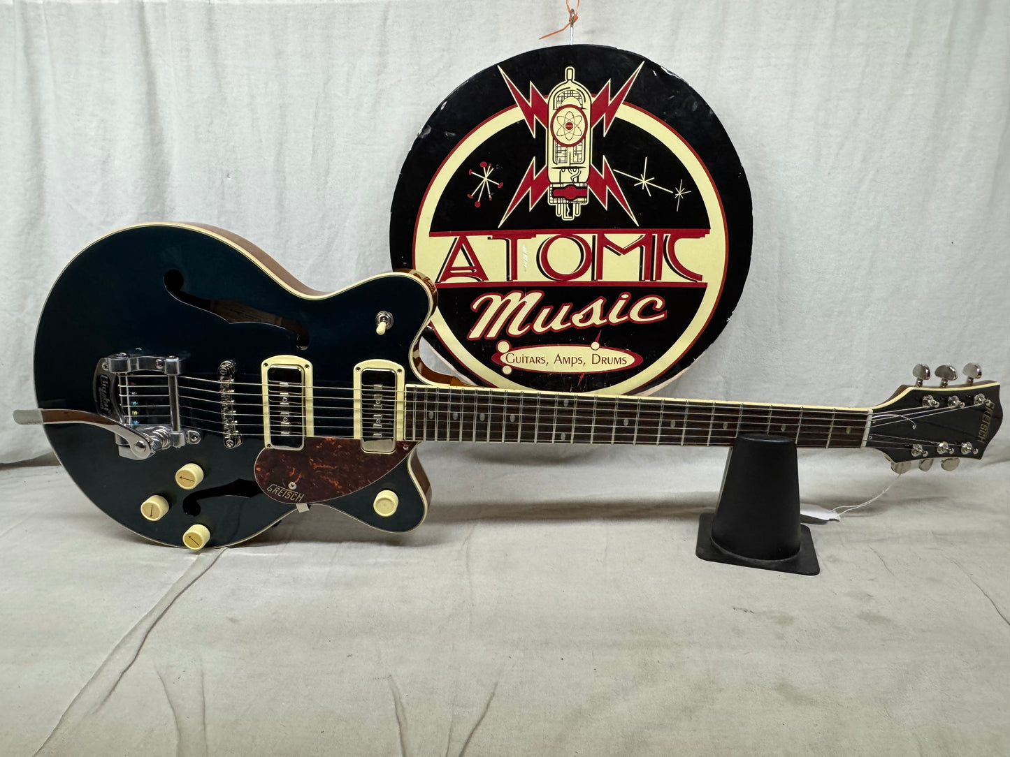 Gretsch G2655T-P90 Streamliner Center Block Jr. Double-Cut P90 Guitar with Bigsby + Case 2021 - Two-Tone Midnight Sapphire