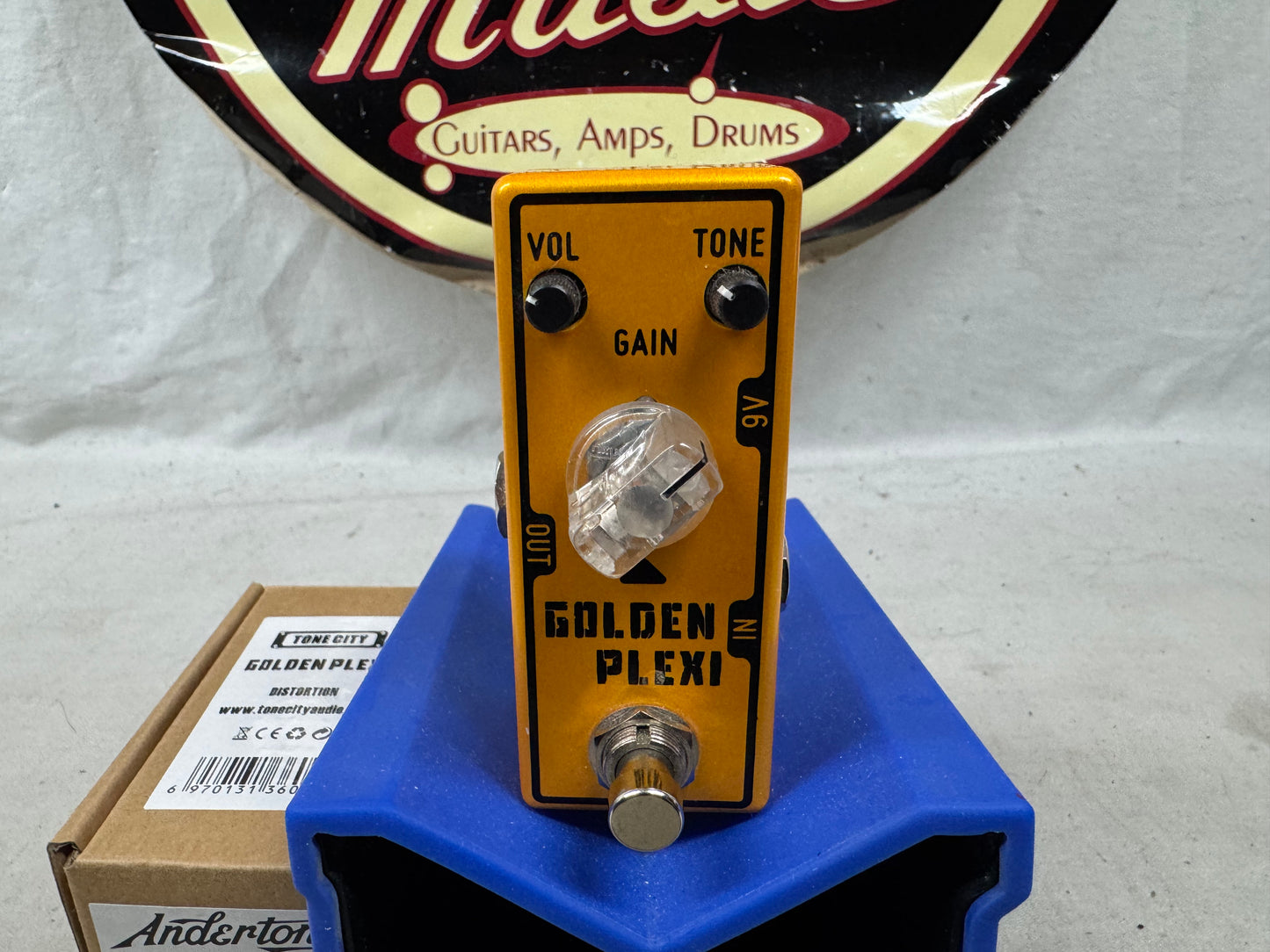 Tone City Golden Plexi Distortion Pedal with Box