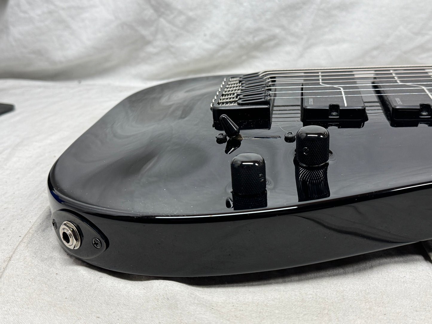 ESP Signature Series ESTEFB8 BLKFI STEF B-8 Stephen Carpenter (Deftones) Baritone 8-string Guitar with COA + Case - MIJ Made In Japan 2025 - Black