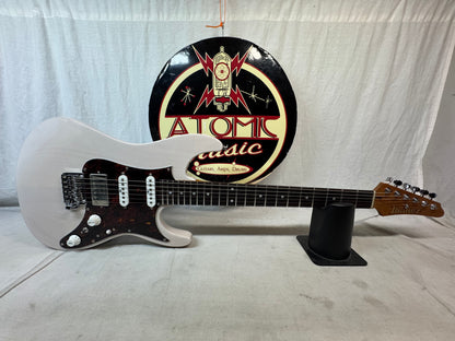 Ibanez Prestige AZ Series AZ2204N-AWD AZ2204 Guitar with Case - MIJ Made In Japan 2023 - Antique White Blonde