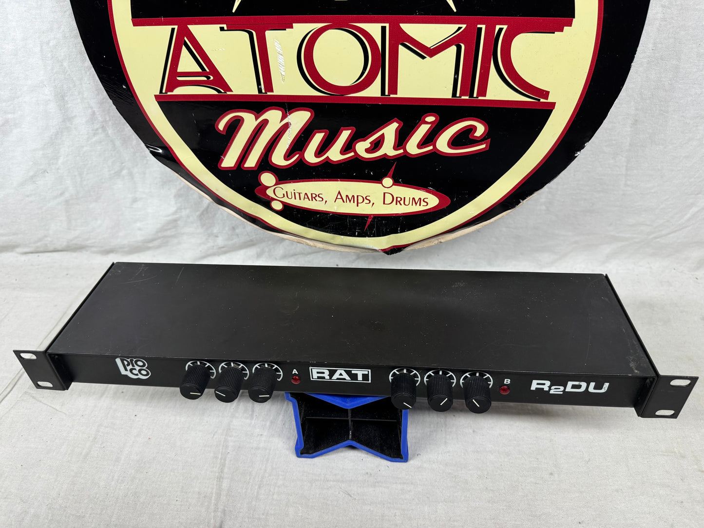 ProCo R2DU Rat 2 Dual Unit Distortion Rack Module with RFS-2 Remote Footswitch