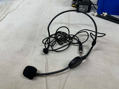 Sennheiser Evolution G4 Wireless 100 Series EM 100 em100 G4 True Diversity Receiver with Wireless Transmitter - A1 Band with ME-3ew Headset Microphone + SK 100 sk100 G3 Bodypack Transmitter