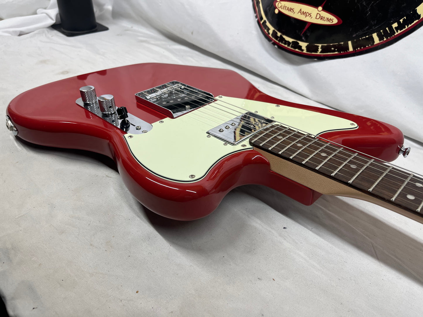 Squier Limited Edition Paranormal Offset Telecaster Tele Electric Guitar - Dakota Red