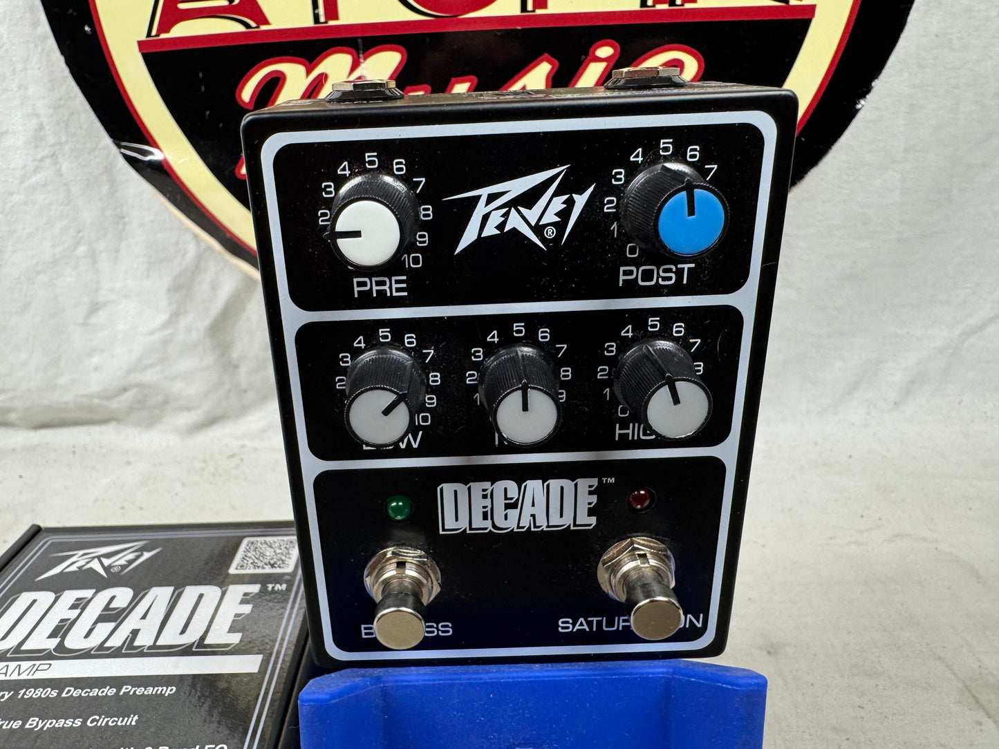 Peavey Decade Preamp Pedal with Box