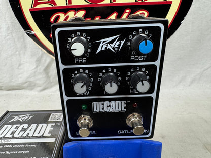 Peavey Decade Preamp Pedal with Box