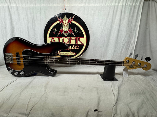 Fender American Performer Precision Bass 4-string P-Bass 2021 - 3-Color Sunburst / Rosewood fingerboard