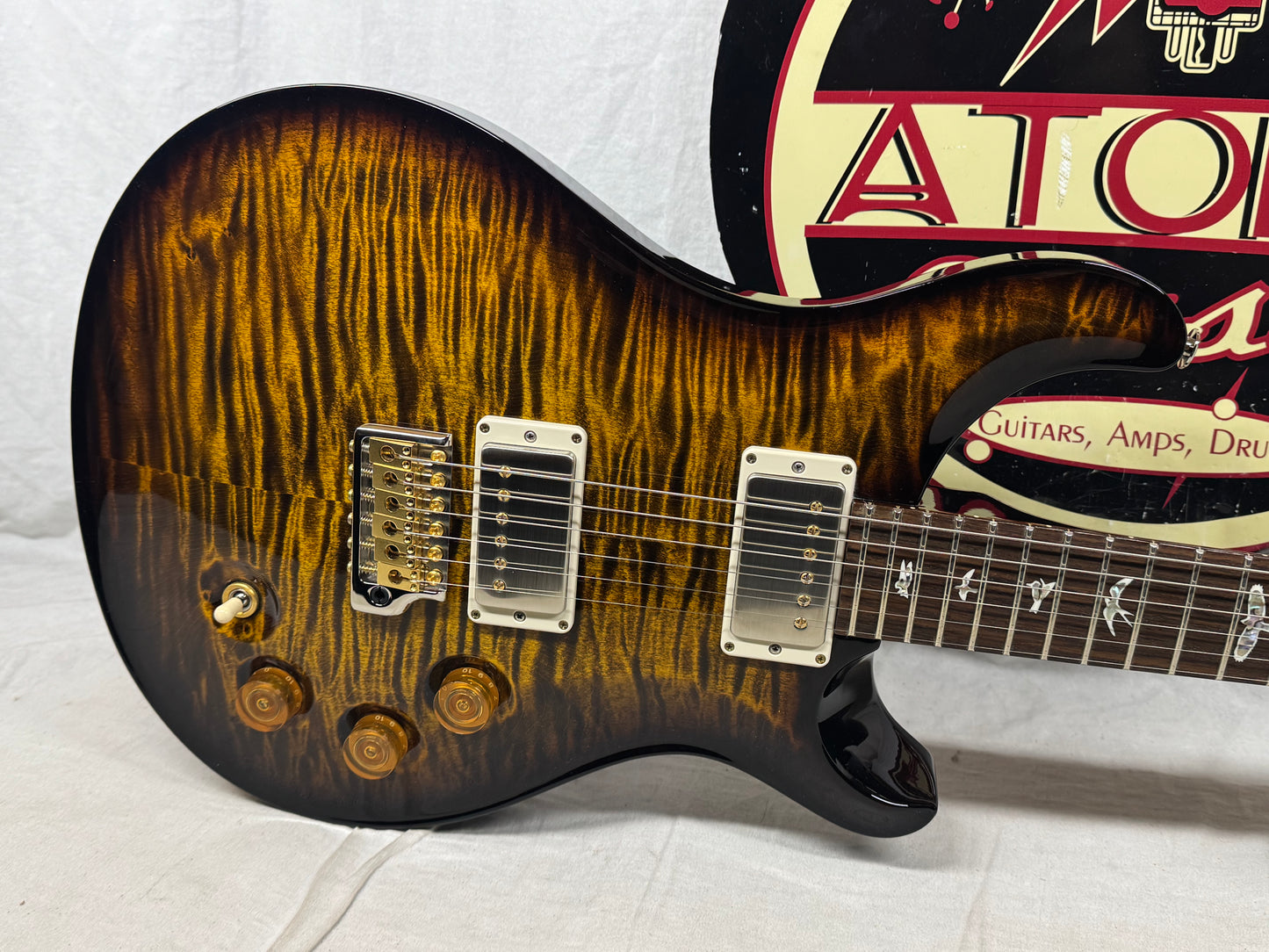 PRS Paul Reed Smith DGT David Grissom Tremolo Birds 10-Top Guitar with Case 2024