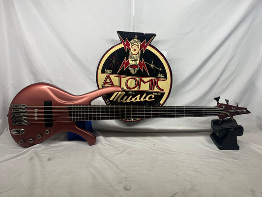 Ibanez EDA905 Ergodyne Bass 5-String Electric Doublecut Bass - Red Rock Flat