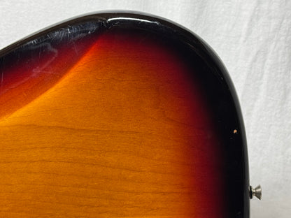 Fender American Performer Precision Bass 4-string P-Bass 2021 - 3-Color Sunburst / Rosewood fingerboard