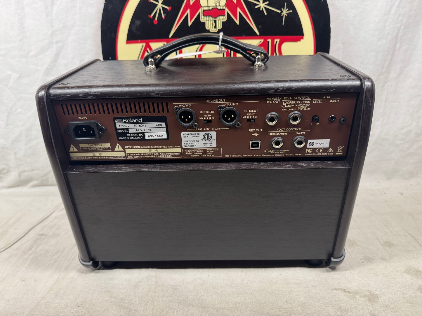 Boss ACS-LIVE Acoustic Singer Live 60w 1x6.5" Guitar Combo Amplifier 2022