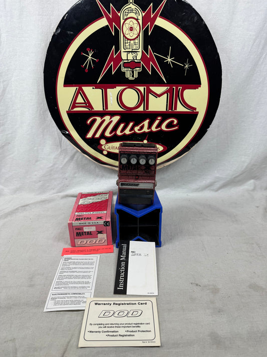 DOD FX70 Metal X Distortion Pedal with Box