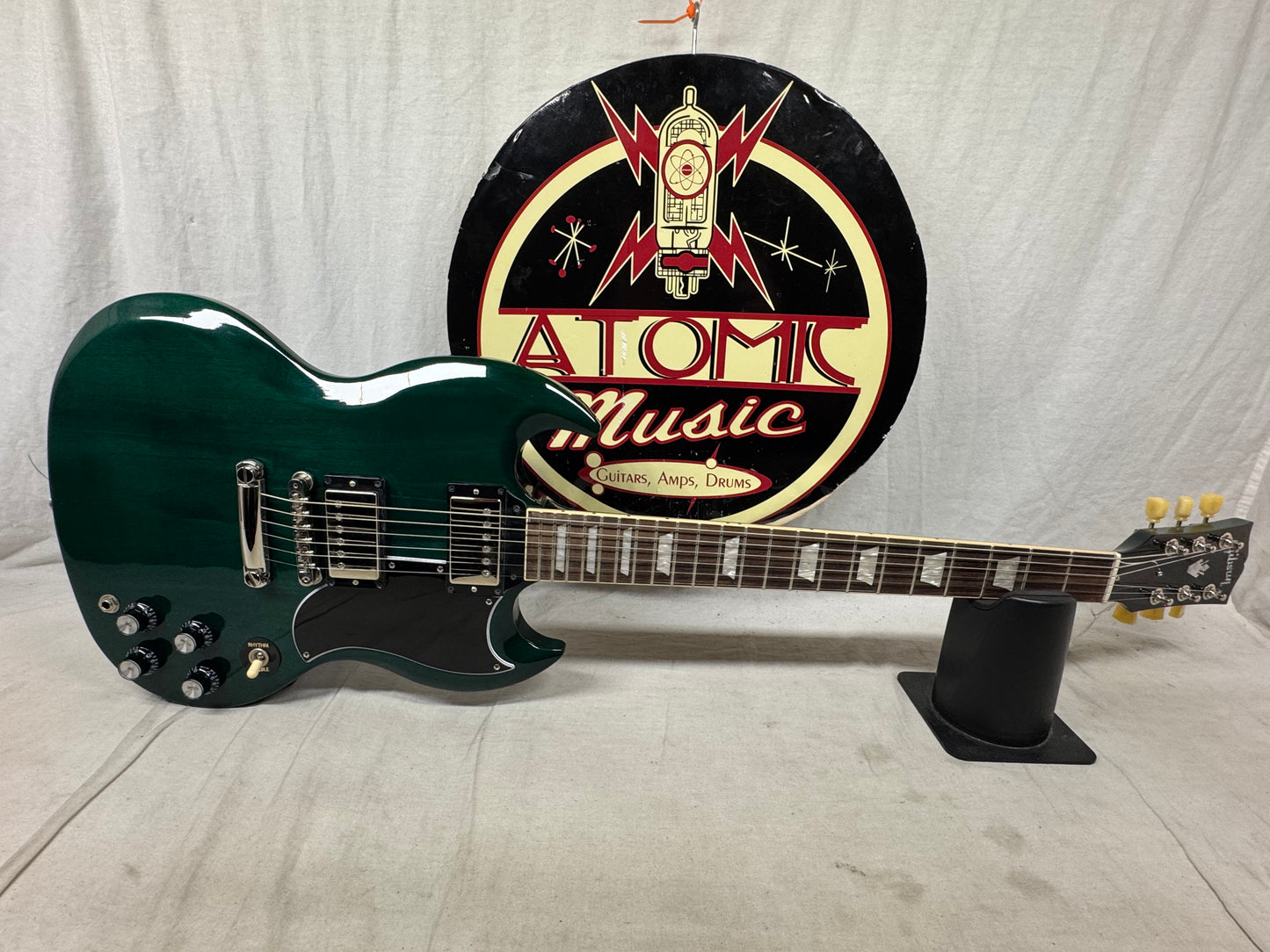 Gibson SG6100TLNH1 SG Standard '61 1961 Reissue Guitar with Case 2024 - Translucent Teal