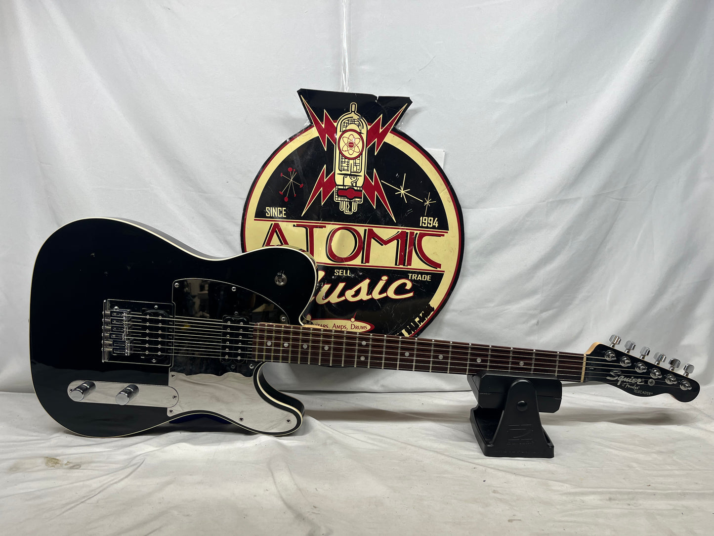 Squier J5 John 5 Signature Telecaster Tele Electric Guitar - Black