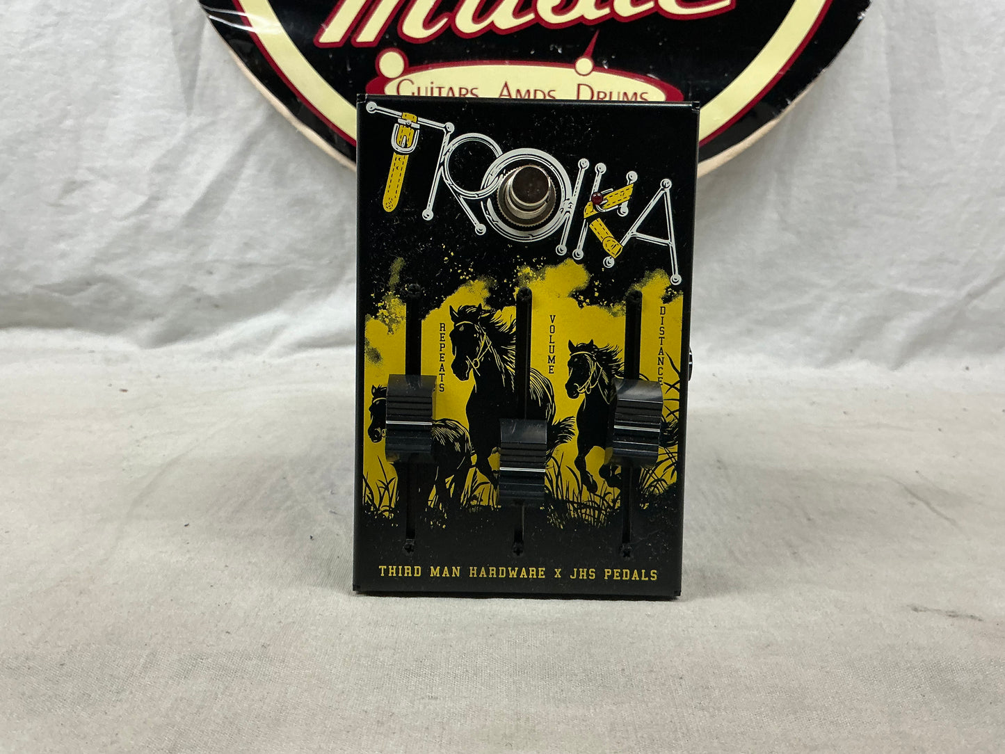 Third Man Records Hardware x JHS Pedals Troika Delay Pedal with Box
