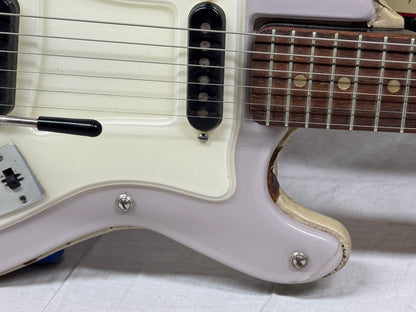 Hagstrom Model 1 One 1 Guitar with Chipboard Case Vintage