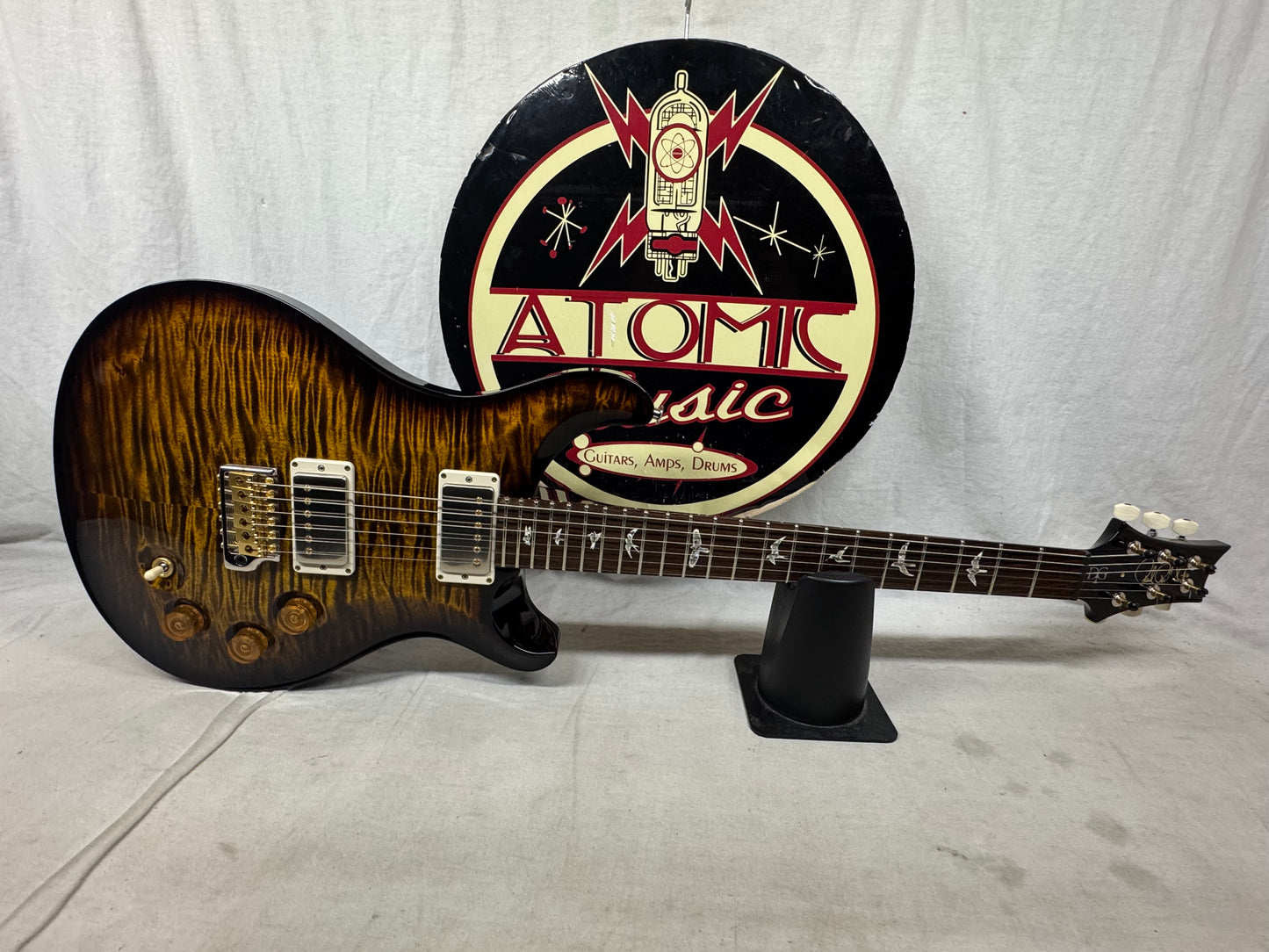 PRS Paul Reed Smith DGT David Grissom Tremolo Birds 10-Top Guitar with Case 2024