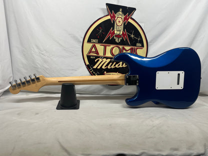 Fender Standard Stratocaster strat HSS Electric Guitar MIM - Made in Mexico- Electron Blue