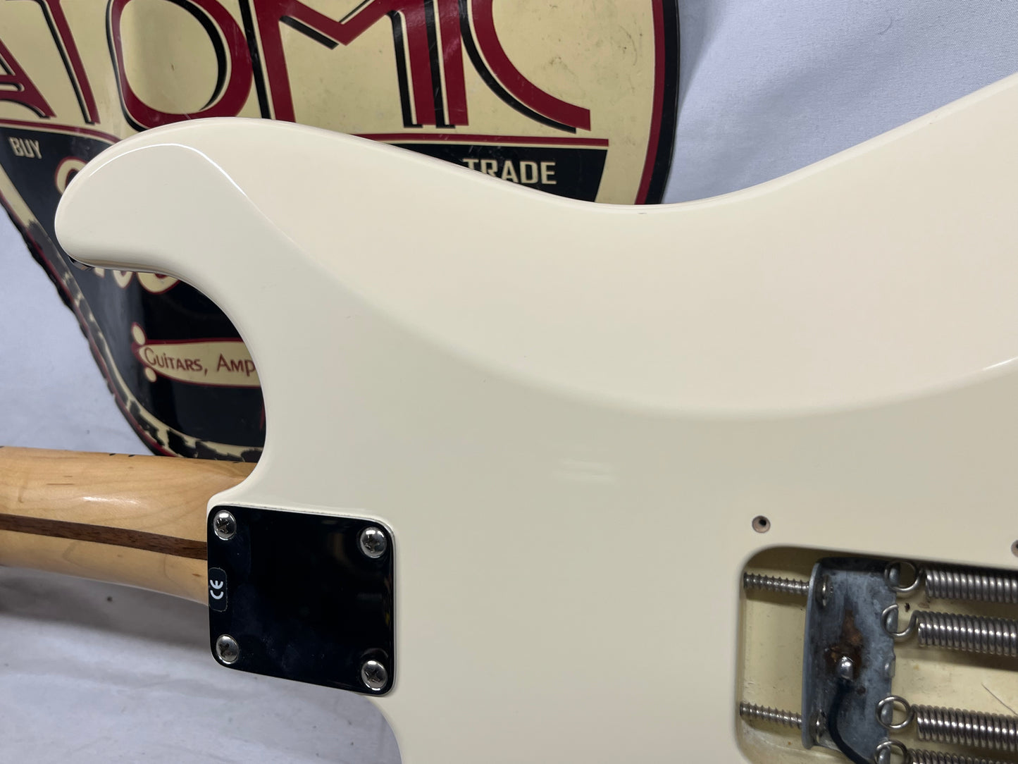 Fender Jimmie-Vaughn Tex-Mex Stratocaster Strat Electric Guitar MIM - Made in Mexico - Olympic White