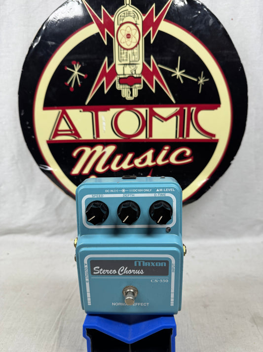 Maxon CS-550 cs550 Stereo Chorus Pedal - MIJ Made In Japan