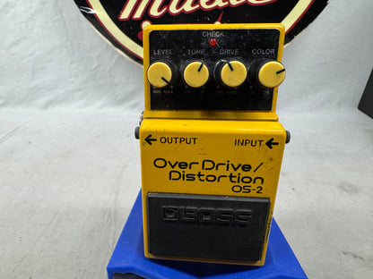 Boss OS-2 os2 Ovedrive Distortion Pedal