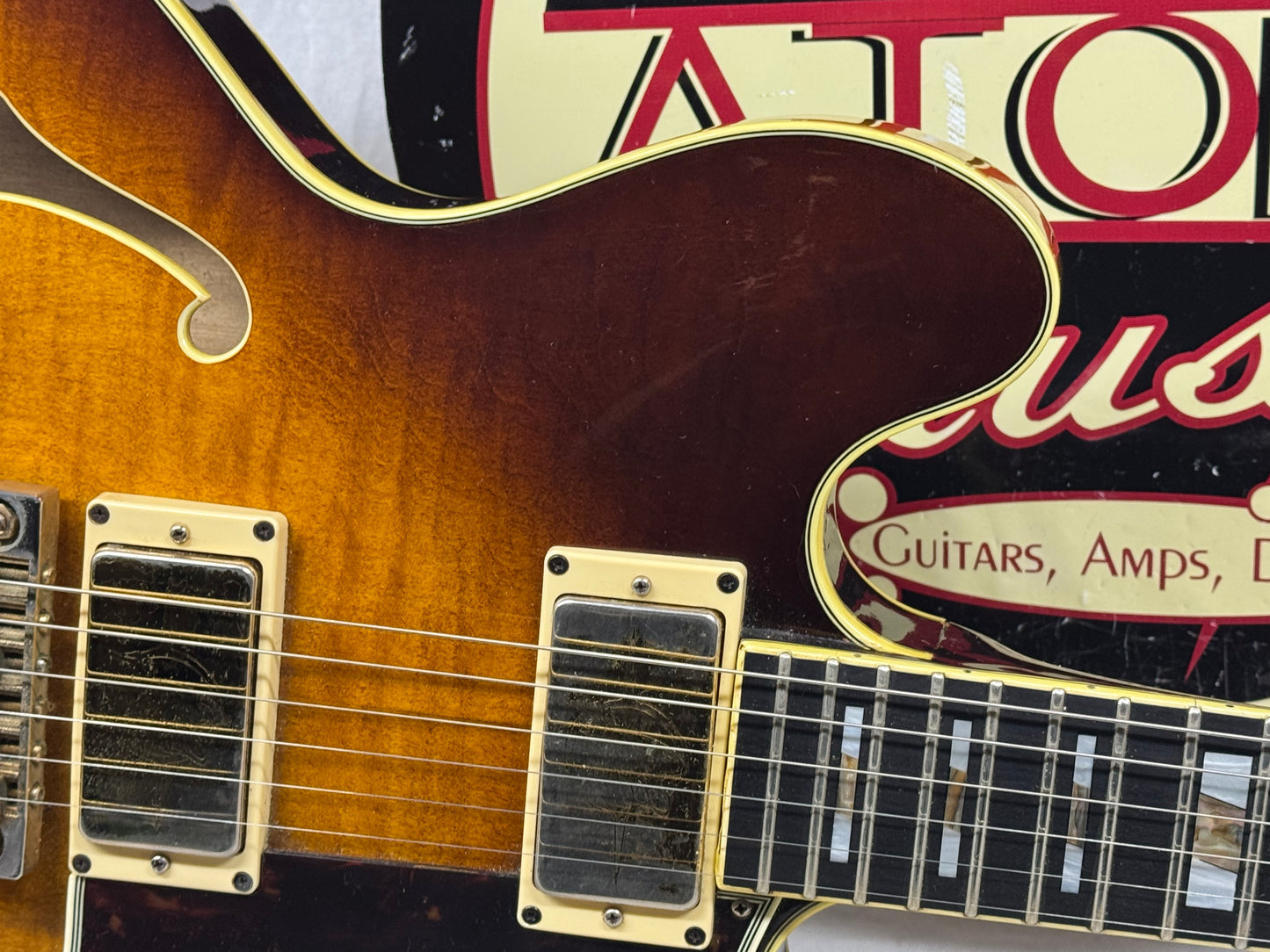 Ibanez Artist 2630-AV Semi-Hollowbody Guitar with Case - MIJ Made In Japan 1979 - Antique Violin