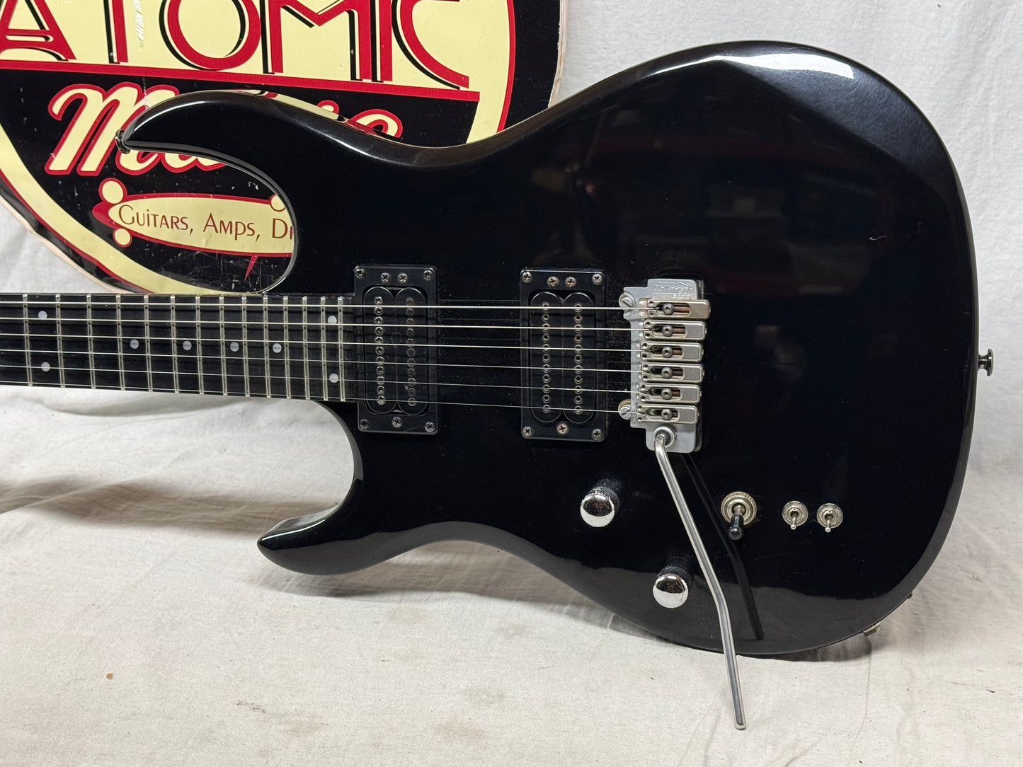 Carvin DC-127 dc127 LH Left-Handed Lefty Guitar - Black