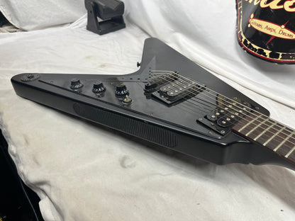 Epiphone Flying V Goth '58 Electric Guitar 2003 - Pitch Black