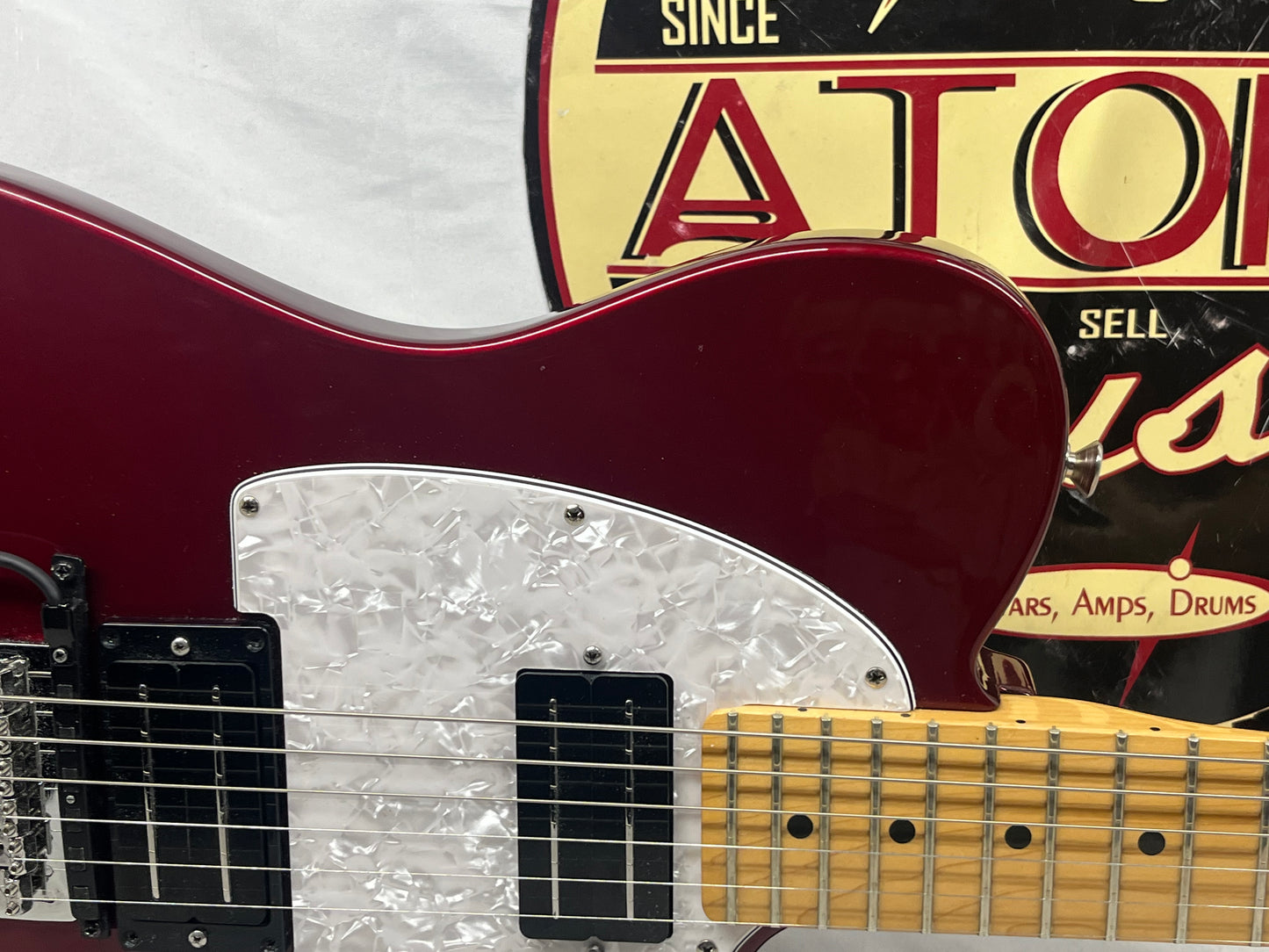 Fender Blacktop Telecaster tele Electric Guitar - Candy Apple Red - *Roland GK-3 Added*
