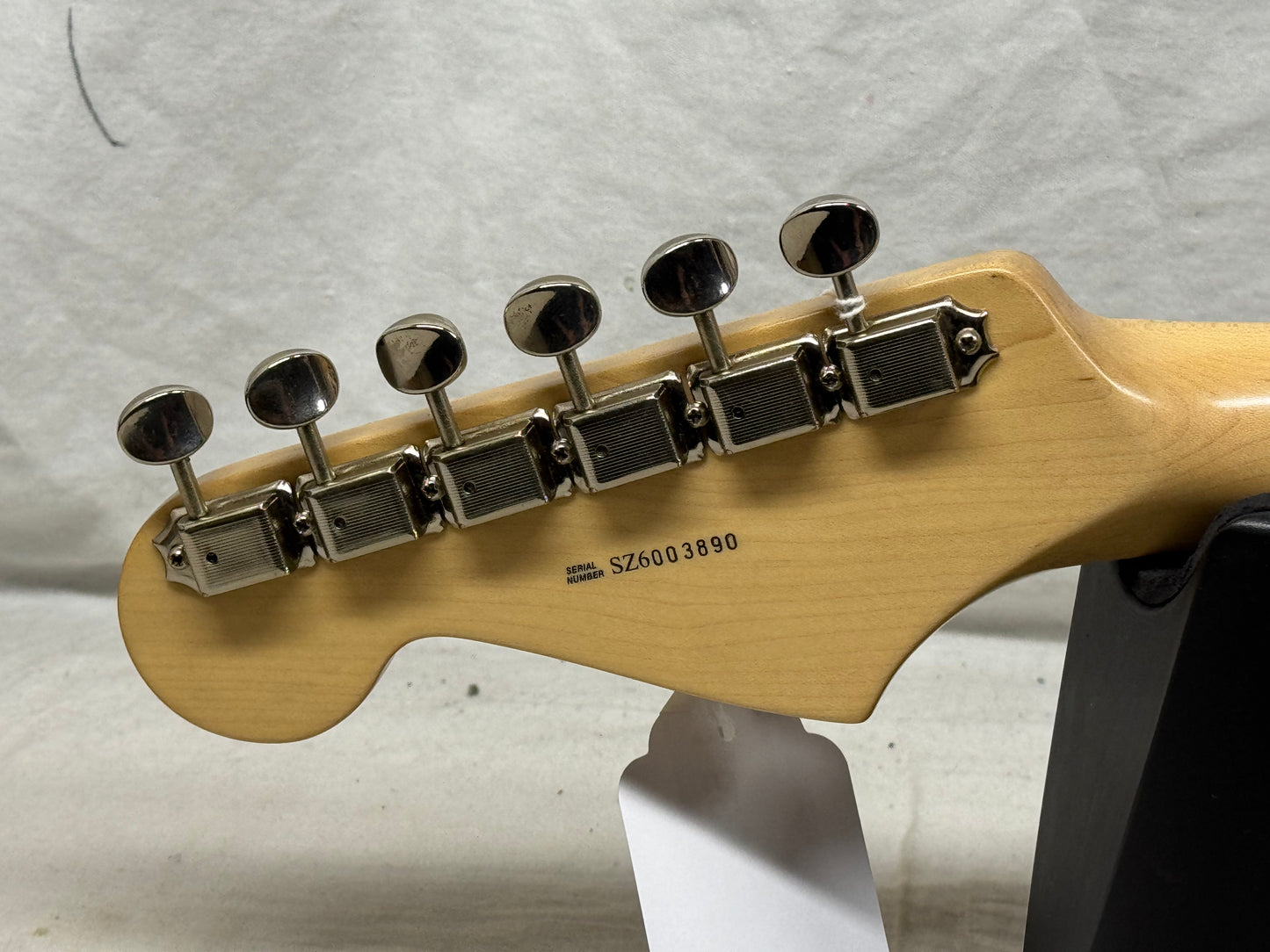 Fender USA Eric Clapton Stratocaster Guitar with Case 2006 - Black / Maple neck