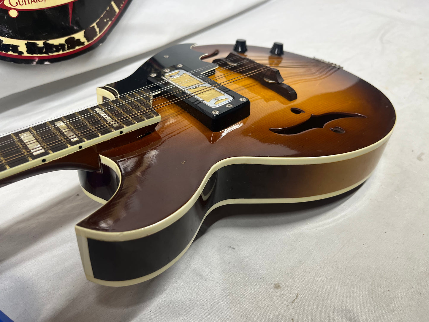 Harmony H-35 "Batwing" Acoustic Electric Mandolin with Case