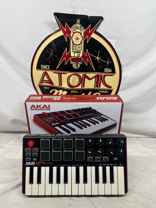 Akai MPK Mini USB MIDI Controller Keyboard with Box