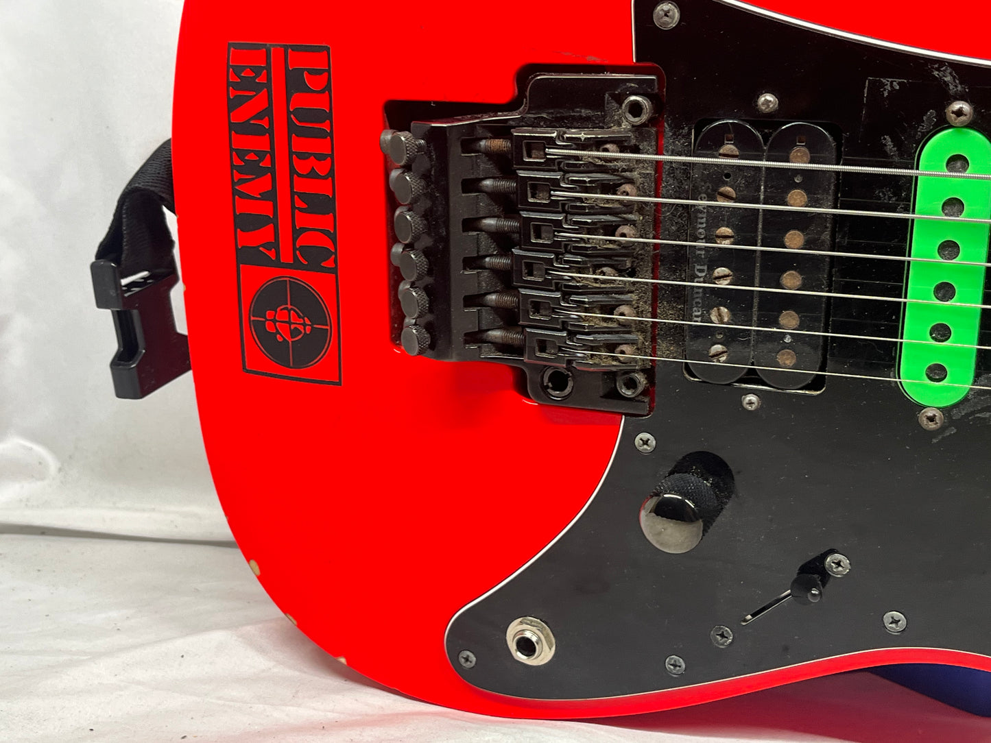 Ibanez RG550 Genesis Collection Doublecut Electric Guitar - Road Flare Red - **only the bridge pickup has output**