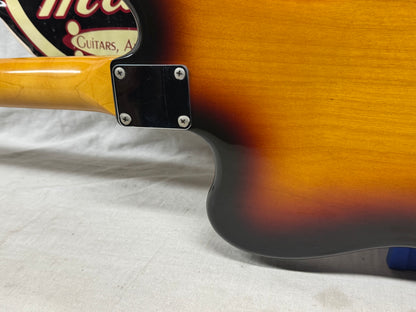 Fender Bass VI 6-string Bass with Case - MIJ Made In Japan 1996 - 3-Color Sunburst / Rosewood fingerboard