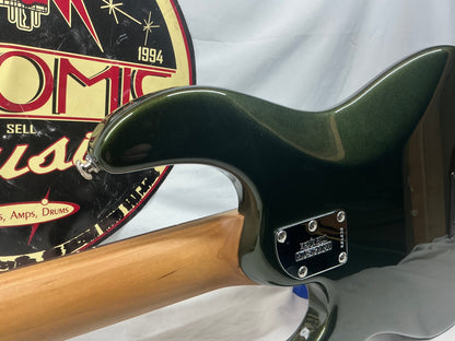 Ernie Ball Music Man StingRay sting ray 5H Bass with Soft Case - Fallout Green