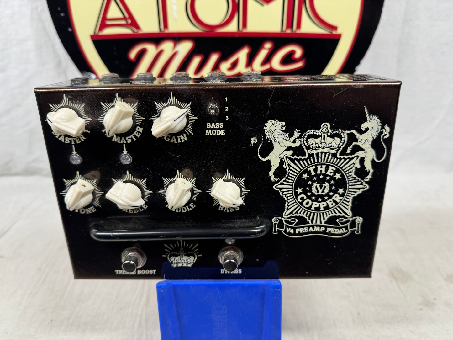 Victory Amps V4 Series The Copper Preamp Overdrive Pedal with Power Supply