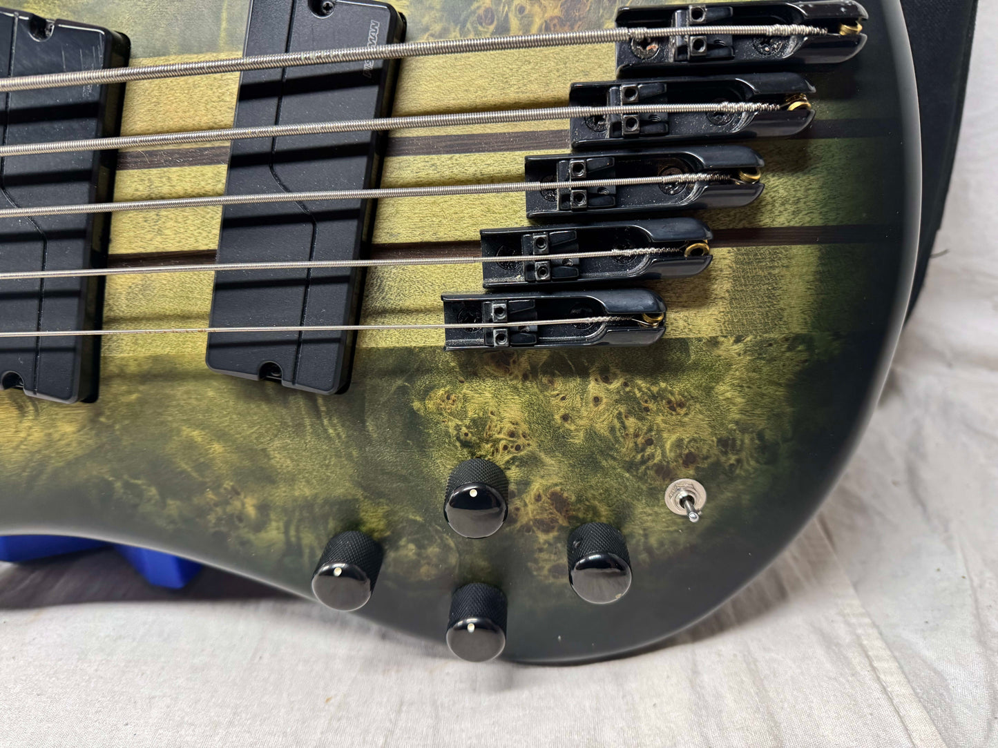 Spector Left-Handed lefty NS Dimension 5 5-string Bass - MIK Made In Korea 2022 - Haunted Moss