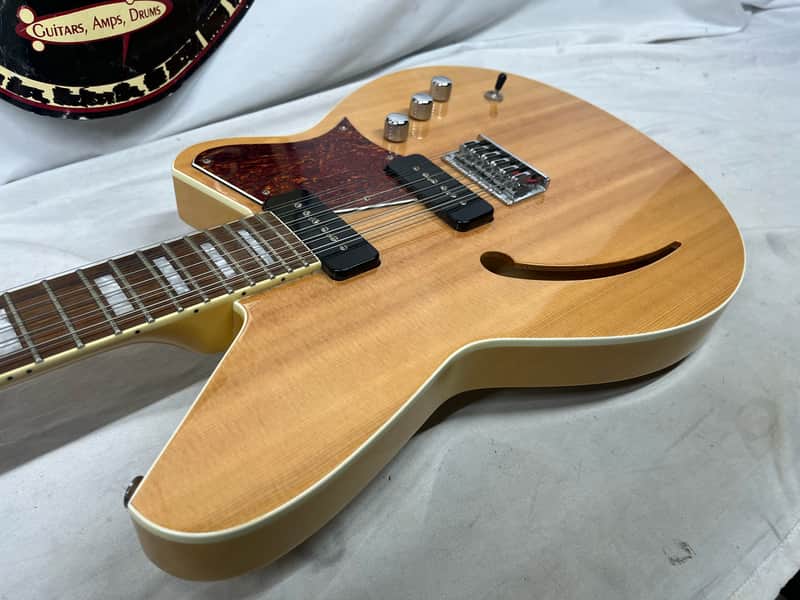Reverend Airwave 12-String Semi-Hollow Body Electric Guitar - Image 20