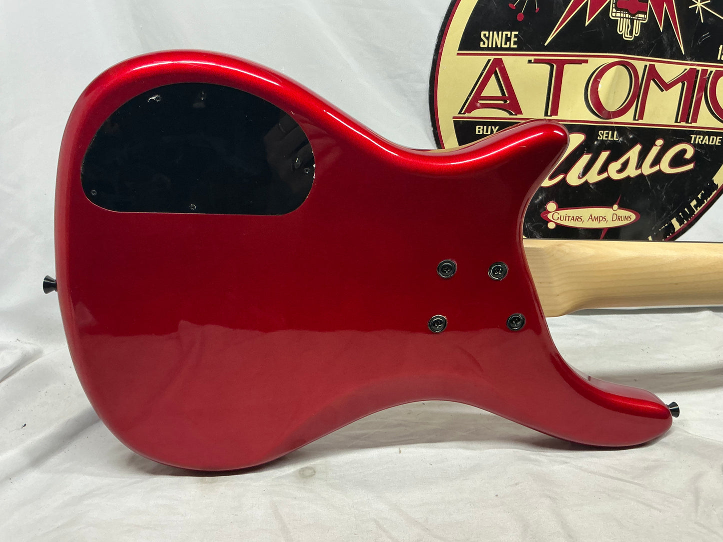 Rogue LX200B-PBK Series III 4-String Bass 2010s - Candy Apple Red